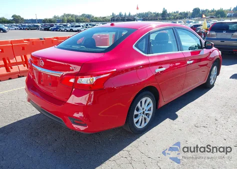 2018 Nissan Sentra Sv z USA, uszkodzony, nr VIN 3N1AB7AP8JY205269